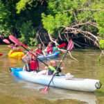 Paddling an Open Canoe