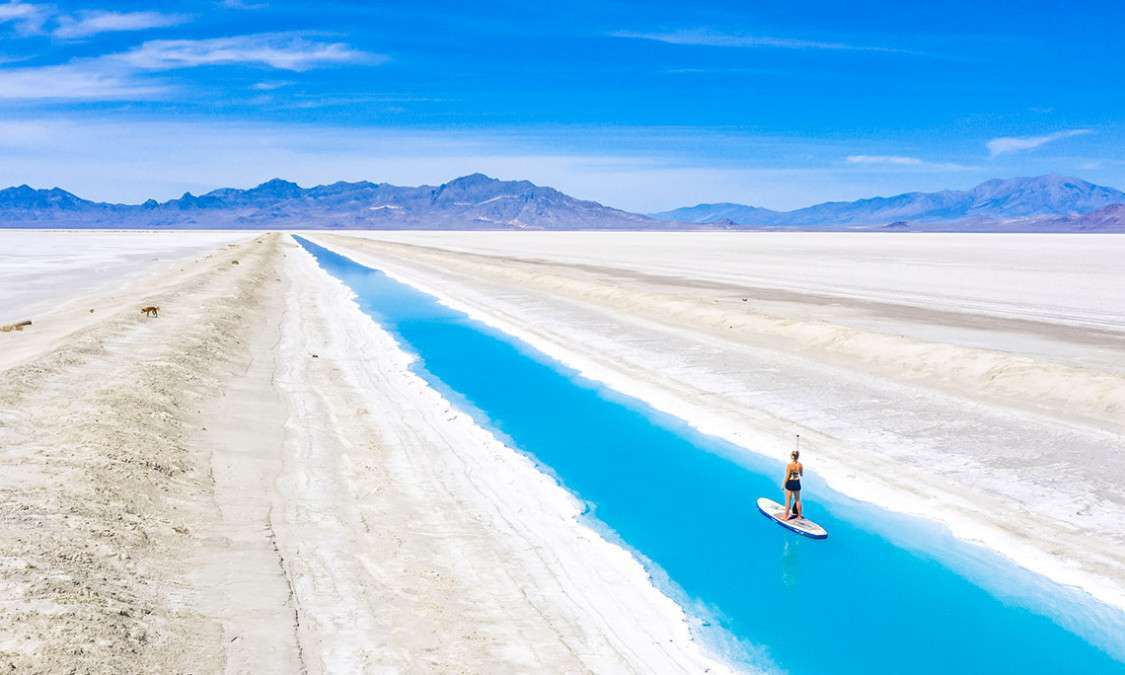 Kayaking in Bonneville Salt Flats Yea or Nay? Kayak Manual