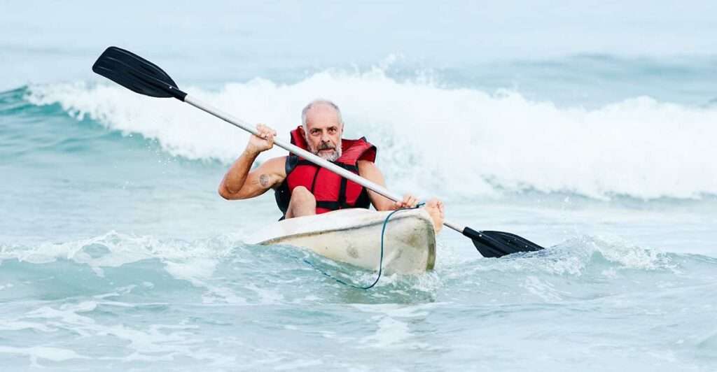 Scramble Self-Rescue in Kayaking