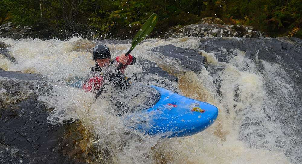 Sculling High Brace in Kayaking