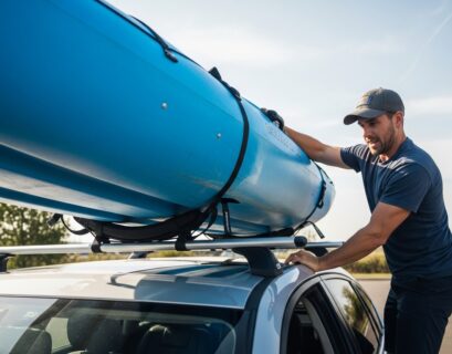 Lifting a Heavy Kayak onto Your Roof Rack