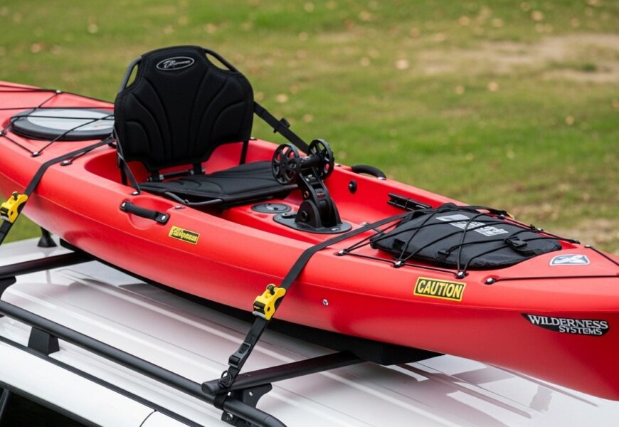 Cam Buckle Strap on a kayak