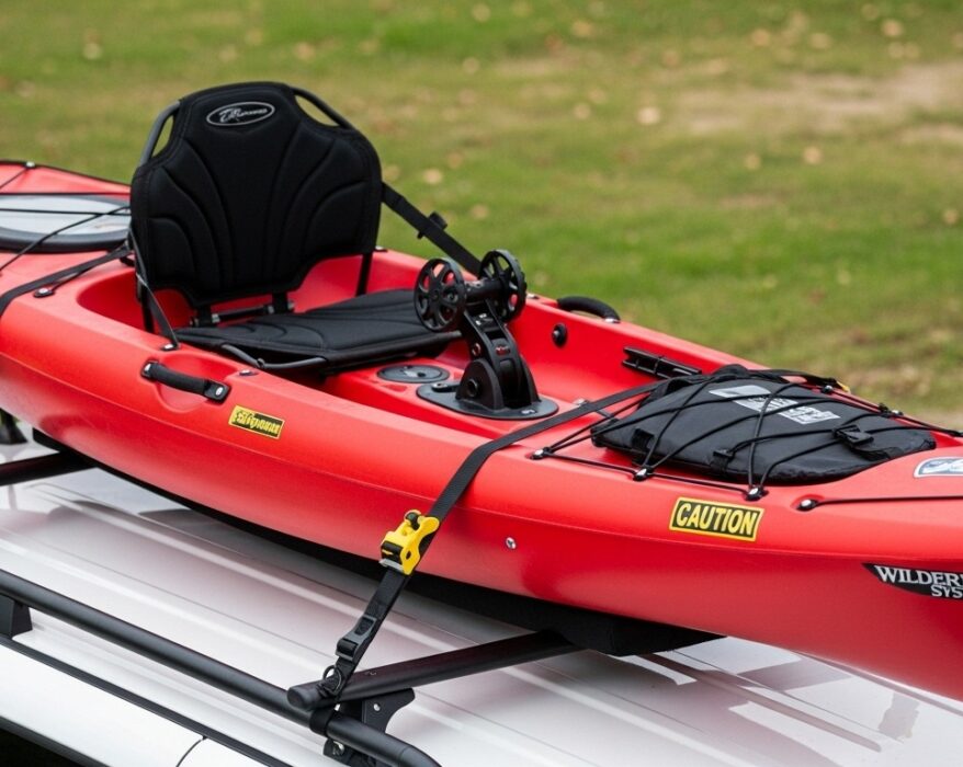 Cam Buckle Strap on a kayak
