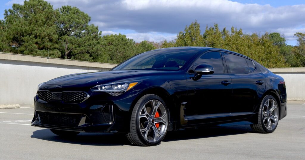 Best 5 Kayak Racks for Kia stinger black bmw m 3 on road during daytime